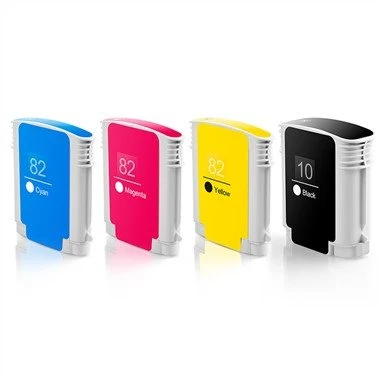 10 82 Pigment Ink Cartridge Rau HP Designjet 500 tshuab luam ntawv